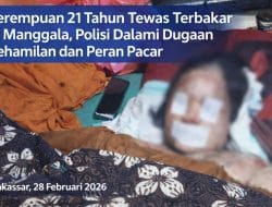 Perempuan 21 Tahun Tewas Terbakar di Manggala, Polisi Dalami Dugaan Kehamilan dan Peran Pacar