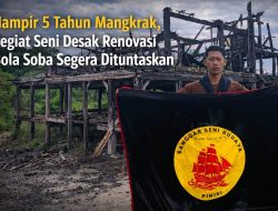 Hampir 5 Tahun Mangkrak, Pegiat Seni Desak Renovasi Bola Soba Segera Dituntaskan