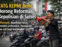 TATG KEPMI Bone Serukan Penguatan Reformasi Kepolisian di Sulsel
