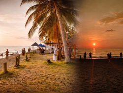 Pantai Salopi Pinrang Tawarkan Panorama Laut Lepas, Pengunjung Meningkat Pasca-Lebaran