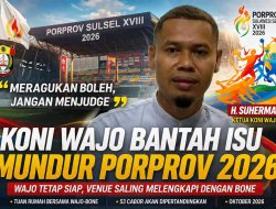 KONI Wajo Bantah Isu Mundur Porprov 2026: Meragukan Boleh, Jangan Menjudge