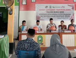 RAT KDMP Saukang Digelar, Kades Dorong Koperasi Jadi Motor Kemandirian Ekonomi