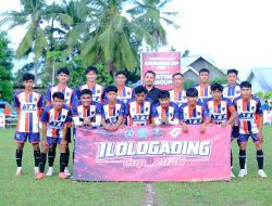 Pemdes Polewali FC Lolos ke Final Ilologading Cup Usai Kalahkan Bikini Bottom Lewat Adu Penalti
