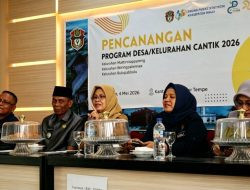 Pemkab dan BPS Wajo Canangkan Desa Cantik 2026 di Tempe