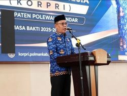 Sekda Sulbar Kukuhkan Pengurus KORPRI Polman 2025-2030