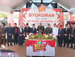 Satu Dekade Polda Sulbar, Suhardi Duka Tekankan Pentingnya Sinergi