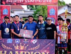 Tutup Ilologading Cup, H. Muslimin Siap Dukung Edisi Kedua