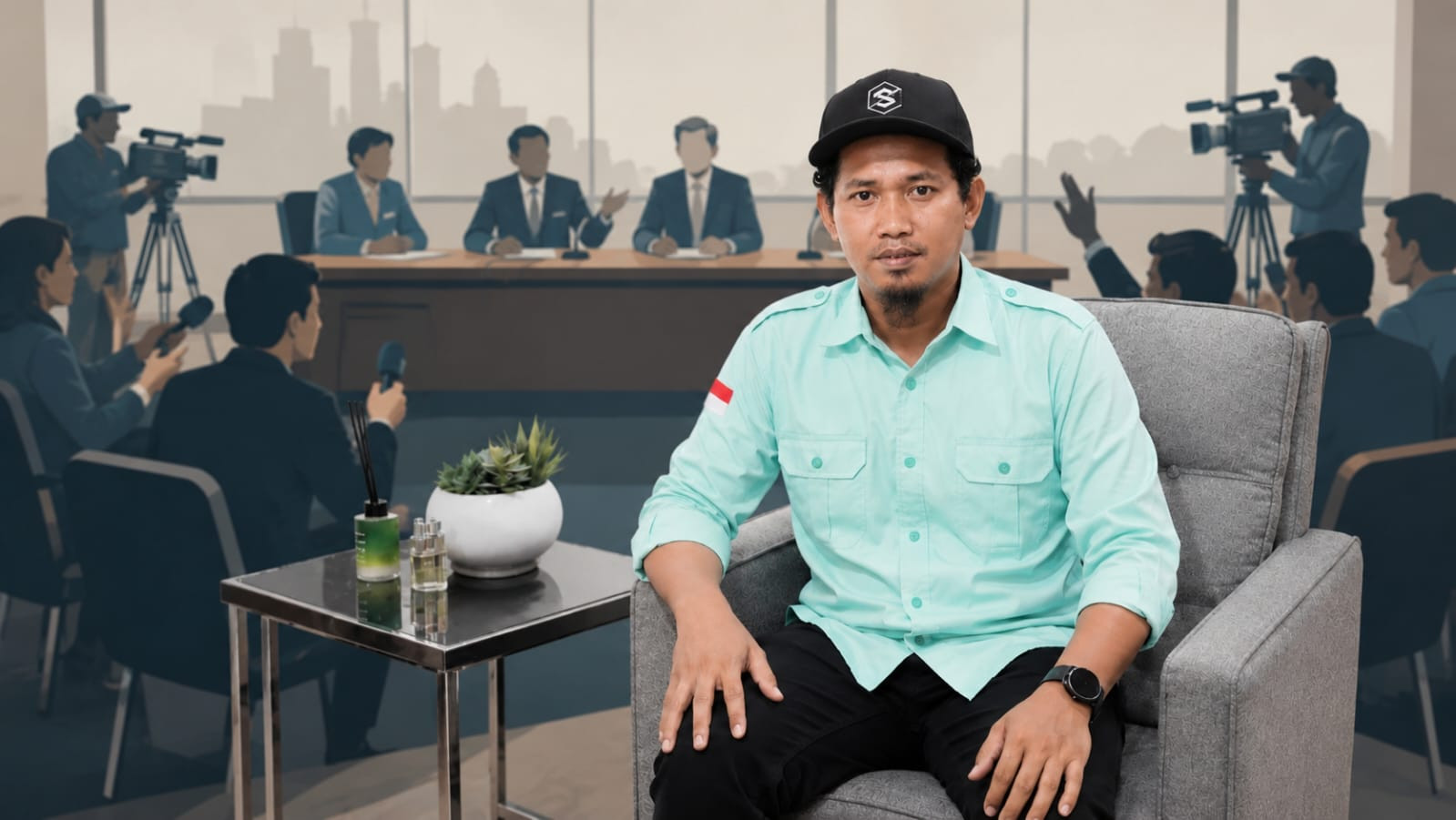Ketgam: Bendahara Serikat Media Siber Indonesia (SMSI) Kabupaten Wajo, Andi Muhammad Ikbal, meminta DPRD Wajo tidak berhenti pada penerimaan aspirasi semata, melainkan segera menindaklanjutinya melalui Rapat Dengar Pendapat (RDP) gabungan komisi.