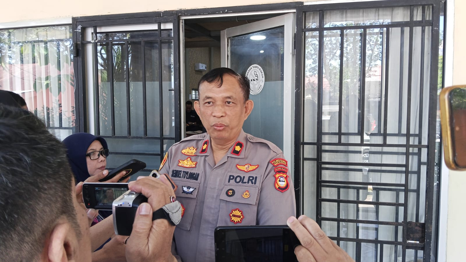 Foto: Kapolsek Manggala Kompol Samuel Toolongan. (Dok. Balqis)