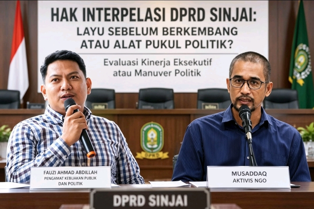 Ketgam: Aktivis NGO Musaddaq dan Pengamat Politik Fauzi Ahmad Abdillah menyoroti polemik hak interpelasi DPRD Sinjai terhadap Bupati Sinjai. (Ilustrasi)