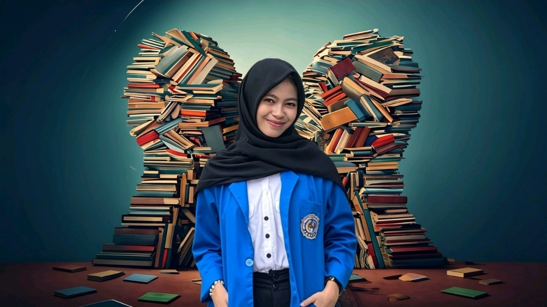 Foto: Nur Vira Padriani mahasiswi UNIM Bone program studi pendidikan bahasa Indonesia.