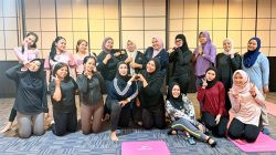 Peserta Kelas Pilates Vasaka Hotel Makassar.