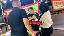 Tangkapan layar video aksi penggerebekan terhadap pasangan yang diduga berselingkuh viral di media sosial.