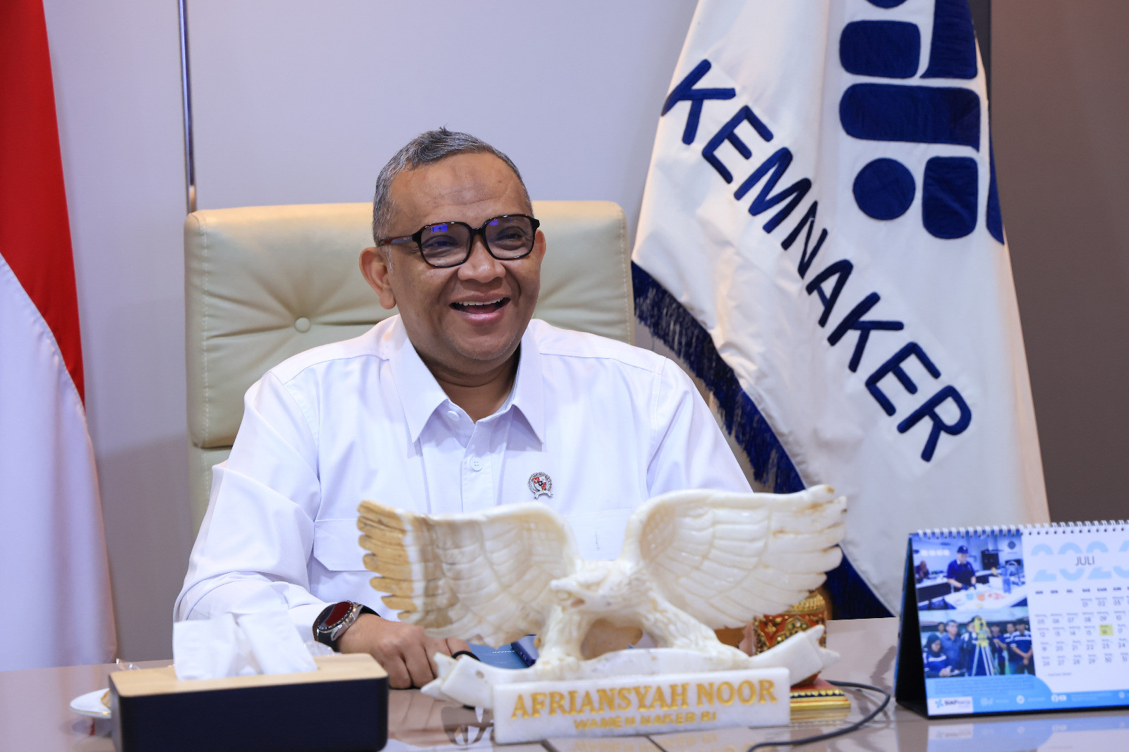 Foto: Wakil Menteri Ketenagakerjaan (Wamenaker) Afriansyah Noor.