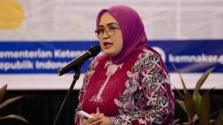 Direktur Jenderal Pembinaan Hubungan Industrial dan Jaminan Sosial (PHI dan Jamsos) Kemnaker, Indah Anggoro Putri