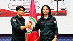 Kergam: Ketua BEM UIT terpilih, Kudikal Gibran Maulana Ahmad (kiri) dan Wakil Ketua BEM, Muh Farhan Amir. (Dok. Angki)