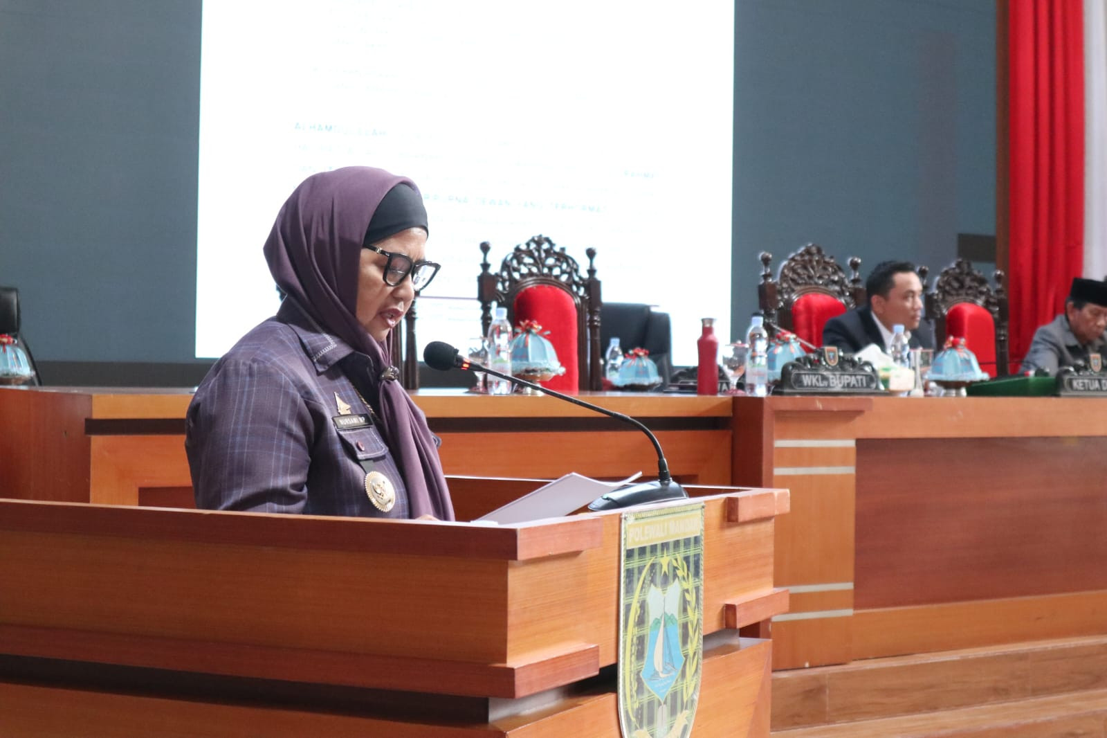 Foto: Wakil Bupati Polewali Mandar, Andi Nursami Masdar.