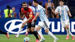 Foto: Argentina vs Mesir di babak 16 besar pada Piala Dunia 2026 berlangsung di stadium Atlanta, Amerika Serikat. (Sumber gambar: Reuters).