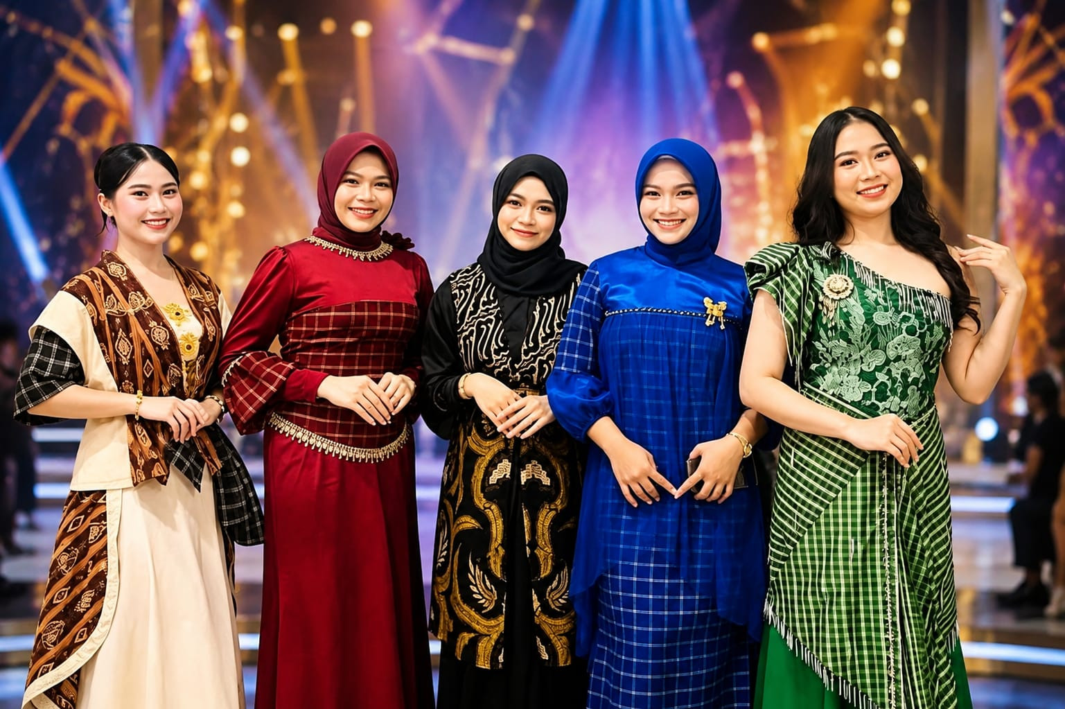 Foto: Finalis asal Sulawesi Barat pada ajang Pemilihan Putera Puteri Ekonomi Kreatif Sulawesi Selatan dan Sulawesi Barat (Sulselbar) 2026. (*)