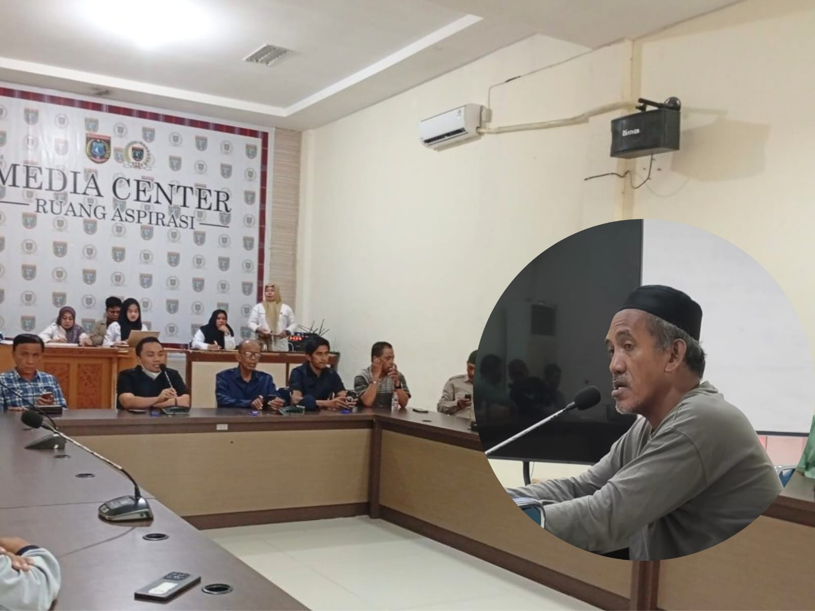 Foto: RDP di DPRD Polman terkait praktik penyalahgunaan distribusi BBM Subsidi.