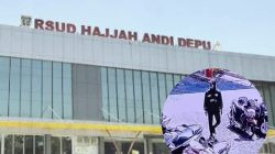 Foto: RSUD Hajja Andi Depu, Polman dan hasil tangkapan layar CCTV saat terduga pencuri motor melakukan aksinya.