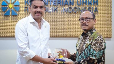 Foto: Gubernur Sulawesi Barat, Suhardi Duka, saat melakukan audiensi dengan Menteri UMKM RI di Jakarta.