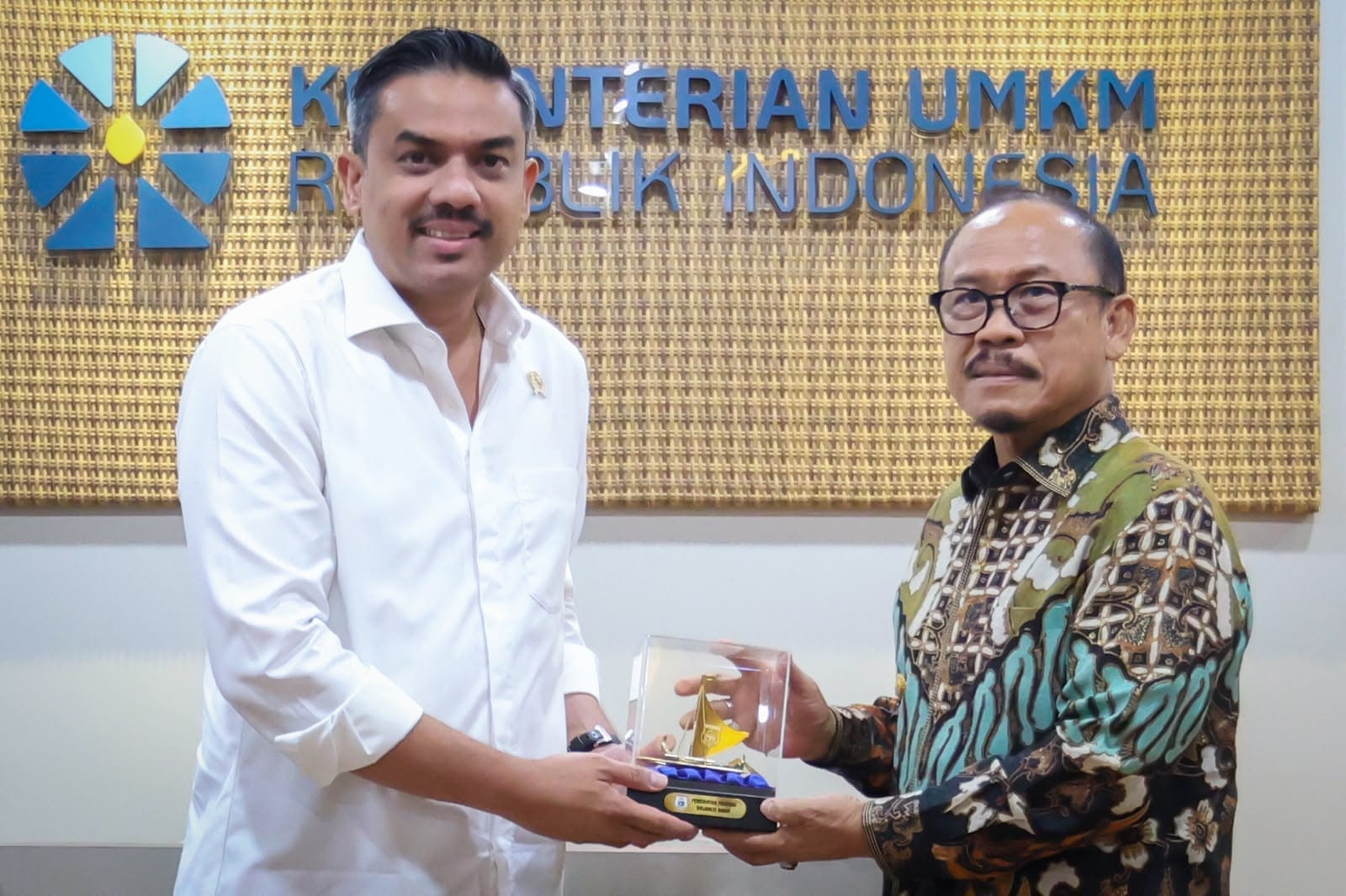 Foto: Gubernur Sulawesi Barat, Suhardi Duka, saat melakukan audiensi dengan Menteri UMKM RI di Jakarta.