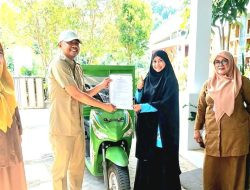 Jaga Bumi Terima Armada Motor Sampah dari DLH Wajo