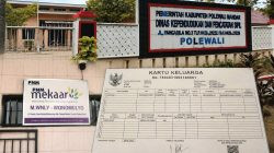 Foto: Kantor Disdukcapil Polman, Plan Kantor PNM Mekaar dan KK yang dipalsukan. (HW)