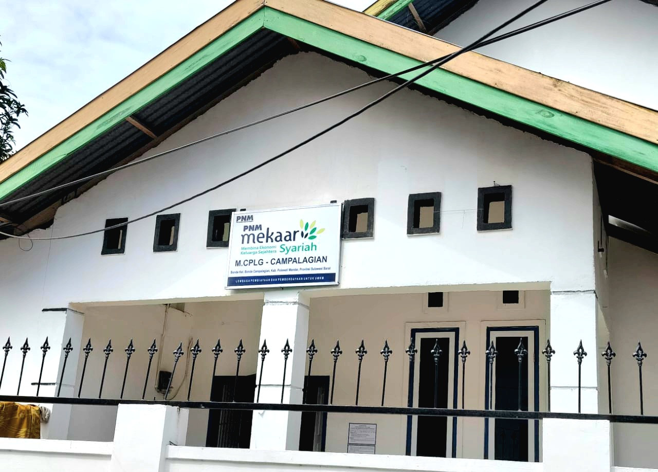 Kantor PT PNM Meekar Unit Campalagian, Polman. (Dok. HW)