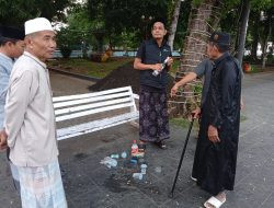 Botol Miras Berserakan di Taman Arung Palakka, Pengawasan Dipertanyakan