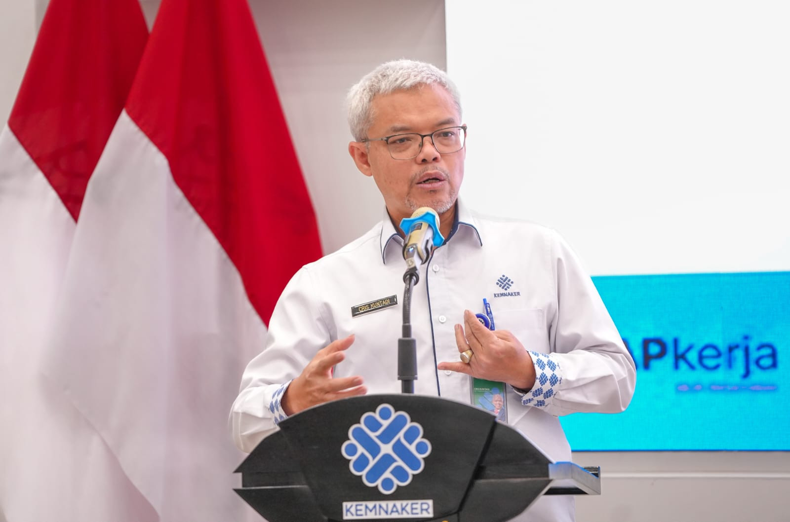 Sekretaris Jenderal Kemnaker, Cris Kuntadi
