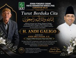 Ketua DPC PKB Wajo Sampaikan Duka atas Wafatnya H. Andi Galigo