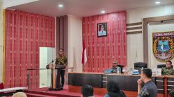 Foto: Sekretaris Daerah, Nursaid Mustafa saat membuka Bimtek secara resmi. (HW)