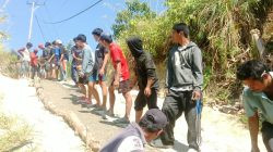 Jalan Rusak Tak Kunjung Diperbaiki, Warga Rattepadang Majene Bergerak Sendiri