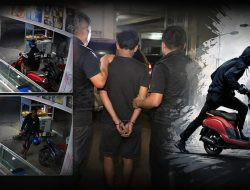 Viral CCTV Motor Karyawan Toko Parfum Digondol di Bone, Pria 23 Tahun Diamankan Polisi