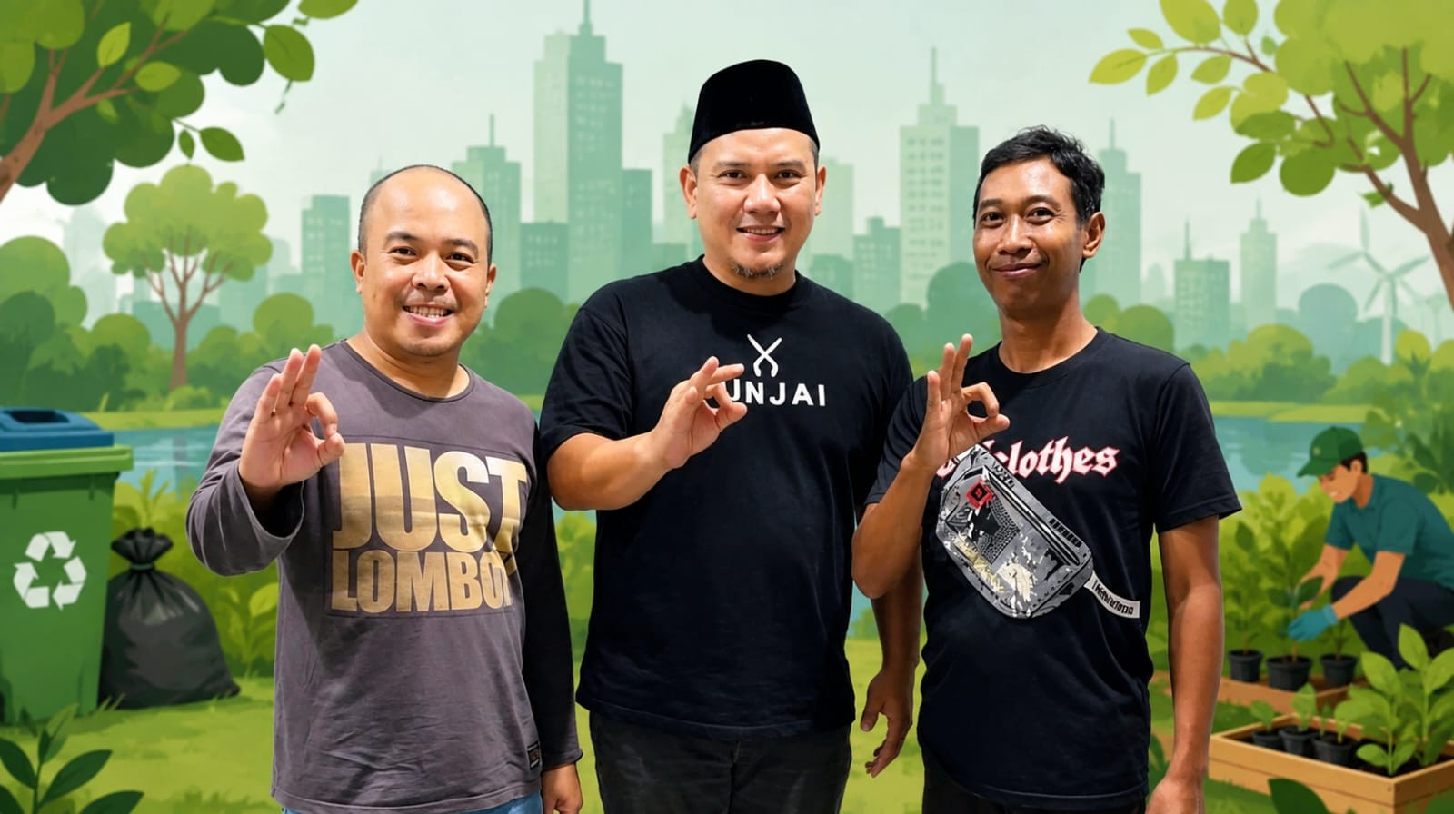 Ketgam: Fadly Padi bersama perwakilan LPPM STIE YPUP Makassar dalam penjajakan kolaborasi pengabdian masyarakat di bidang lingkungan, khususnya pengelolaan sampah dan pengembangan ekonomi sirkular di Kota Makassar. (ENews)