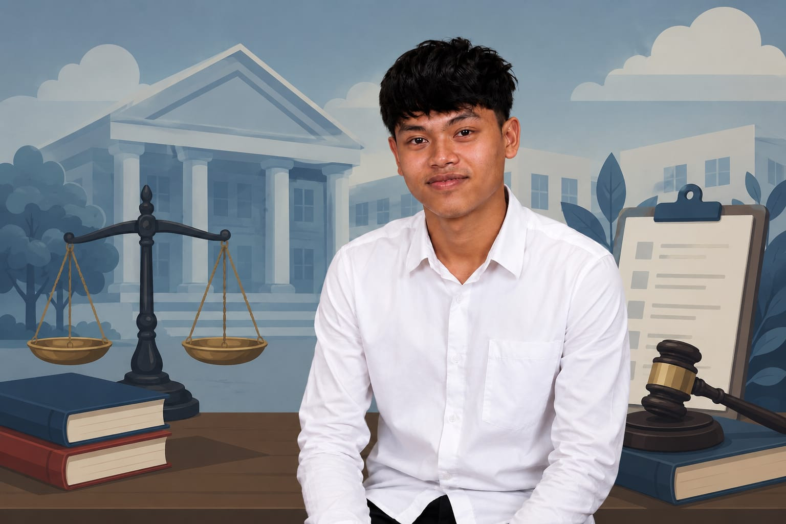 Ketgam: Sekretaris Jenderal BEM UNIASMAN, Dwi Andika Putra. BEM meminta pihak birokrasi dan yayasan segera memberikan klarifikasi serta transparansi terkait isu dugaan pemotongan atau pengembalian biaya hidup mahasiswa penerima KIP Kuliah. (Babe)