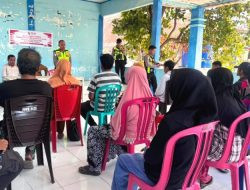 Satlantas Majene Sosialisasikan Kampung Tertib Lalu Lintas