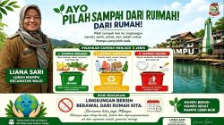 Kelurahan Mampu Makassar Gencarkan Pemilahan Sampah dari Rumah Tangga