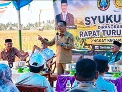 Hasil Sawah Bupati Polman Disalurkan ke Warga