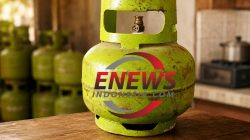 Tabung gas bersubsidi LPG 3 Kg. (Dok. ENews)