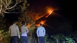 Kebakaran Bukit Lembang Majene Meluas, Api Capai 3 Hektare