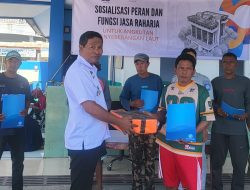 Baru Dua Hari Menjabat, Camat Pulau IX Sinjai Gandeng Jasa Raharja Lindungi Penumpang Kapal