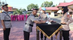 Kapolsek Bissappu dan Kasat Samapta Polres Bantaeng Berganti