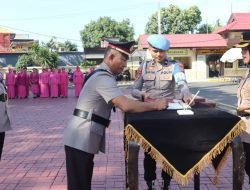 Kapolsek Bissappu dan Kasat Samapta Polres Bantaeng Berganti