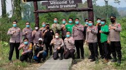 Serdik Sespimmen Polri Salurkan Bantuan untuk Warga Korban Karhutla di Berau