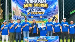 BRI Sinjai Gelar Turnamen Mini Soccer Antarinstansi