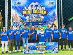 BRI Sinjai Gelar Turnamen Mini Soccer Antarinstansi