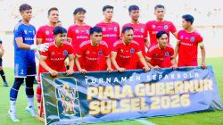 Main 10 Pemain, Bone Tumbangkan Sidrap di Piala Gubernur Sulsel 2026